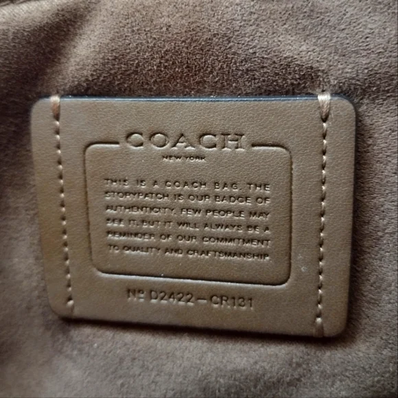 COACH Signature Pace Bag CR131 Khaki NOT FOR SALE - Picture 16 of 17